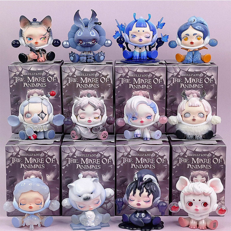 [001] SKULLPANDA The Mare of Animals Series [Peace] Blind Box (Replica)