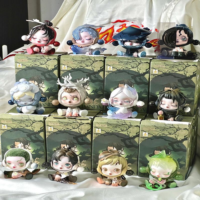 [017] SKULLPANDA The Ink Plum Blossom Series Figures [Peace] Blind Box (Replica)